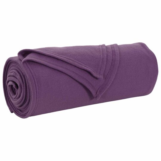 Alternative view of Pături de aruncat 24 pcs Violet 240 x 220 cm Molton
