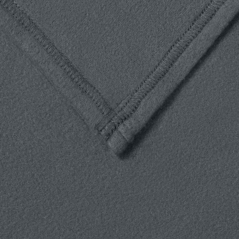 Pătura de aruncat Gri închis 280 x 210 cm Molton - imagine 5