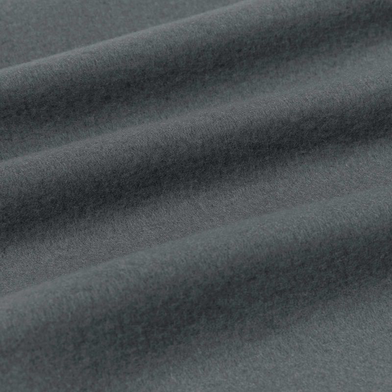 Pătura de aruncat Gri închis 280 x 210 cm Molton - imagine 6