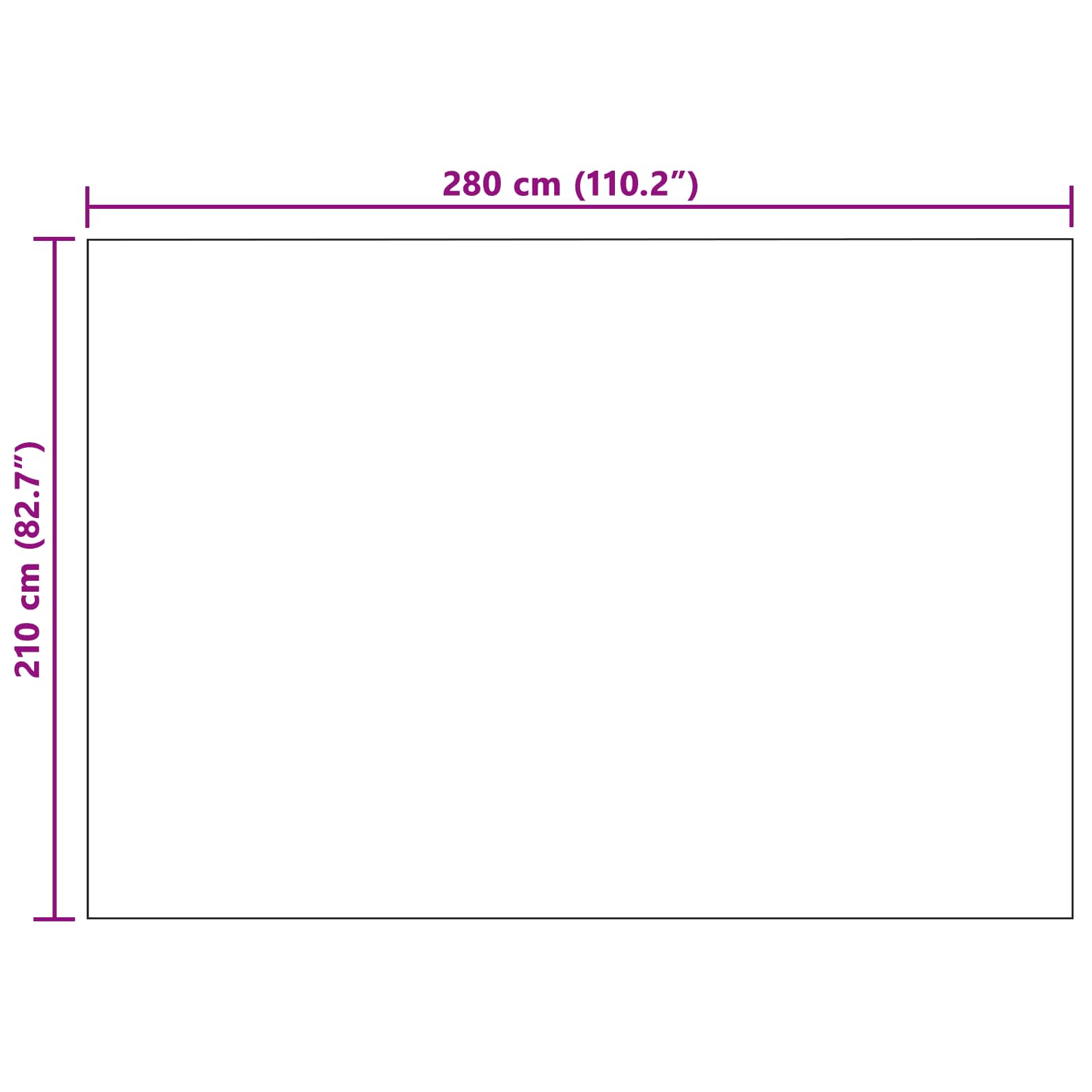 Pătura de aruncat Gri închis 280 x 210 cm Molton - imagine 8