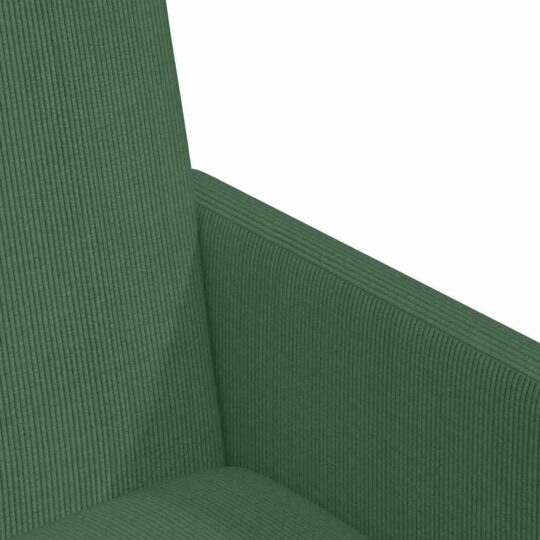 42017805 7 Scaune de dining cu roți 2 pcs Gri verde 57 x 66 x 94 cm 42017805 7