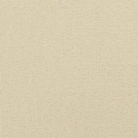 42017814 10 Scaune de dining cu roți 2 pcs Crem 57 x 66 x 94 cm țesătură 42017814 10