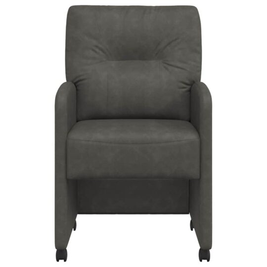 42017839 4 Scaune de dining 2 pcs Negru 57 x 67 x 95 cm Piele artificială 42017839 4