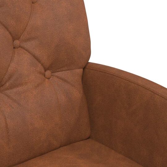 42017858 7 Scaune de dining 2 pcs Maro 58 x 67 x 97 cm Piele artificială 42017858 7