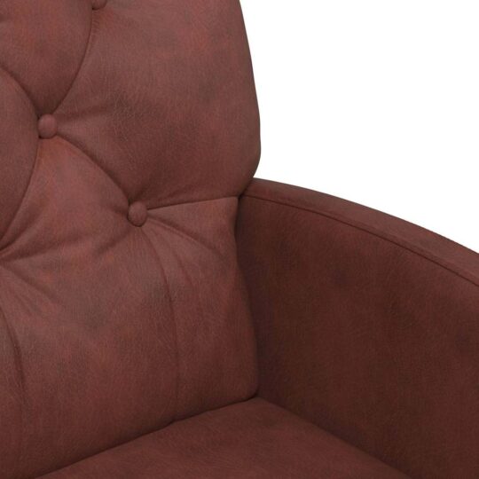 42017860 7 Scaune de dining cu roți 2 pcs Maro lucios 58 x 67 x 97 cm 42017860 7