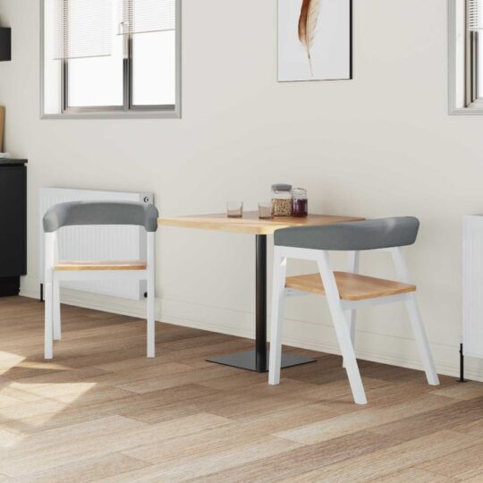 42020425 3 Scaune de dining 2 pcs Alb 54 x 57 x 73 cm 42020425 3