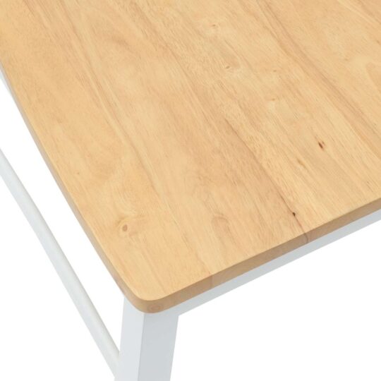 42020443 9 Scaune de dining 2 pcs Alb 43 x 54 x 89 cm 42020443 9