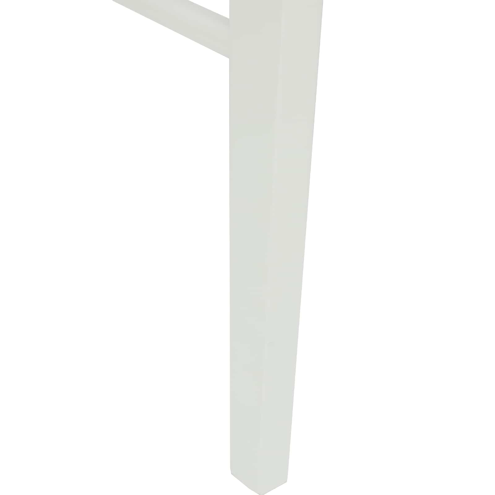 42020490 10 Scaun de sufragerie 2 pcs Alb și maro Lemn Solid de Cauciuc Scaun de sufragerie 2 pcs Alb și maro Lemn Solid de Cauciuc - imagine 10