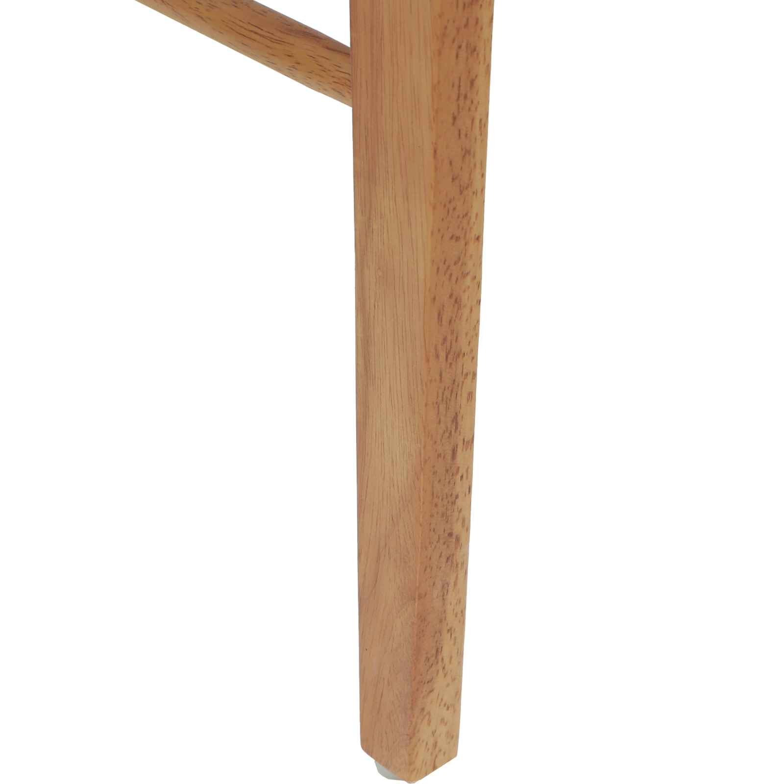 42020512 10 Scaun de sufragerie 2 pcs Natural și deschis Lemn masiv Scaun de sufragerie 2 pcs Natural și deschis Lemn masiv - imagine 10