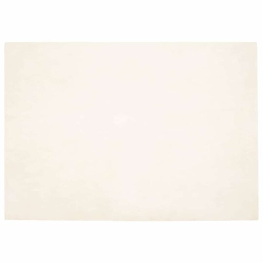 Covor din Blană Faux de Iepure Alb 140 x 200 cm Poliester