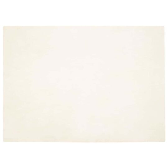 Covor din Blană Faux de Iepure Alb 240 x 340 cm Poliester