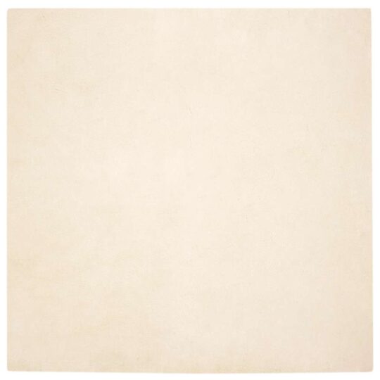 Covor din Blană Faux de Iepure Crem 200 x 200 cm Poliester