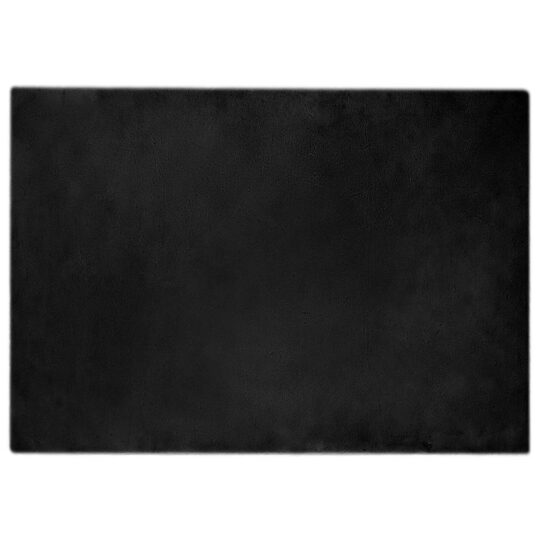 Alternative view of Covor din Blană Faux de Iepure Olite Negru 160 x 230 cm