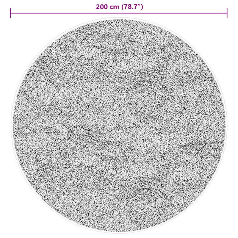Covoare de zonă Rotund HUARTE Maro Ø 200 CM - imagine 10