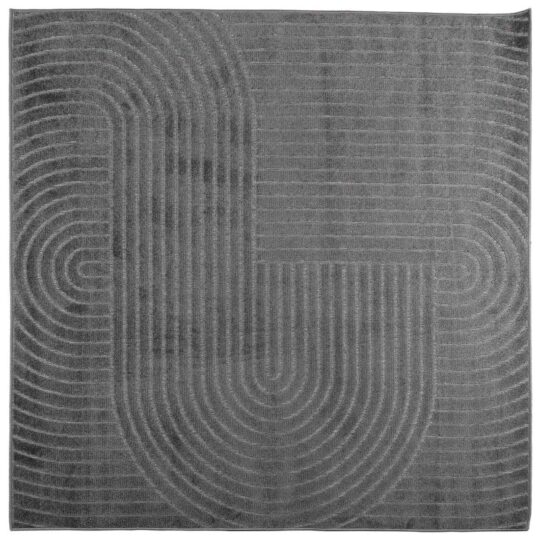 Alternative view of Covoare de zonă Pătrat Antracit 200 x 200 cm