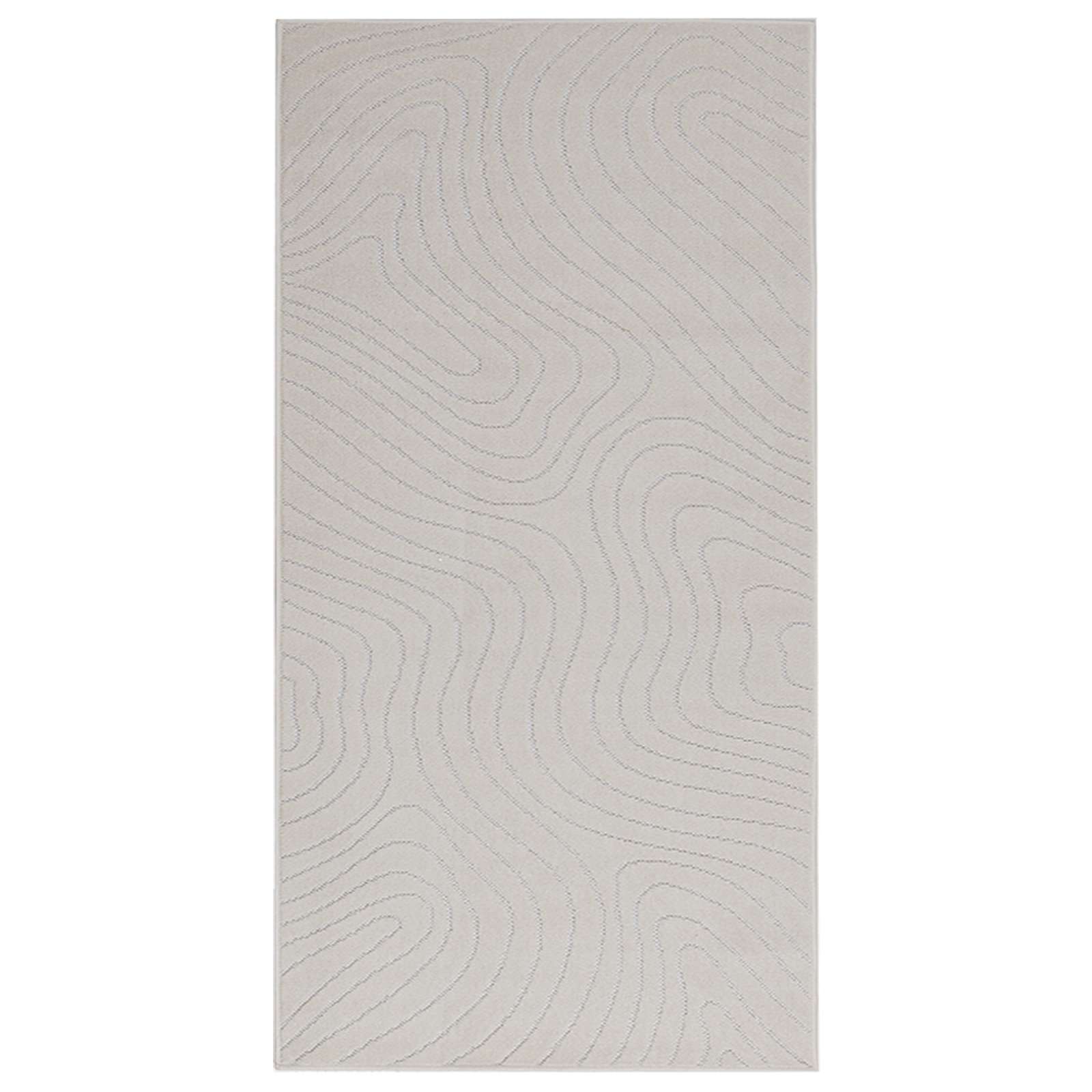 Covoare de zonă Dreptunghiular Crem 200 x 80 cm - imagine 2