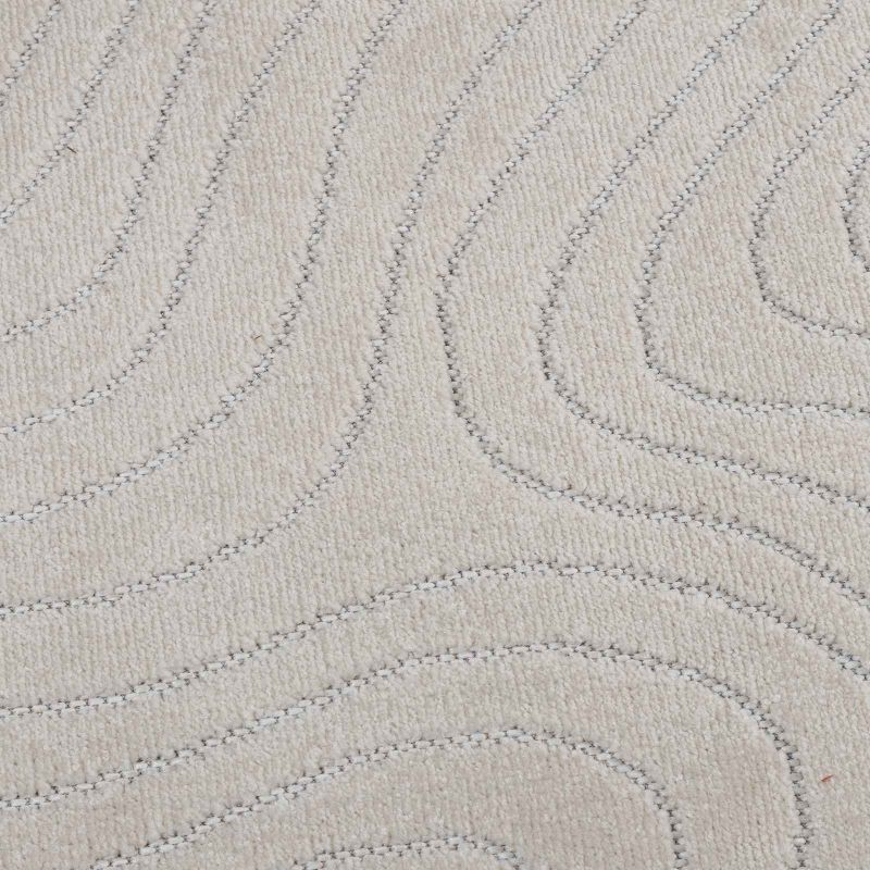 Covoare de zonă Dreptunghiular Crem 200 x 80 cm - imagine 7