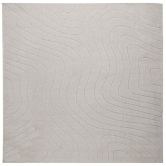 Alternative view of Covoare de zonă Pătrat Crem 200 x 200 cm