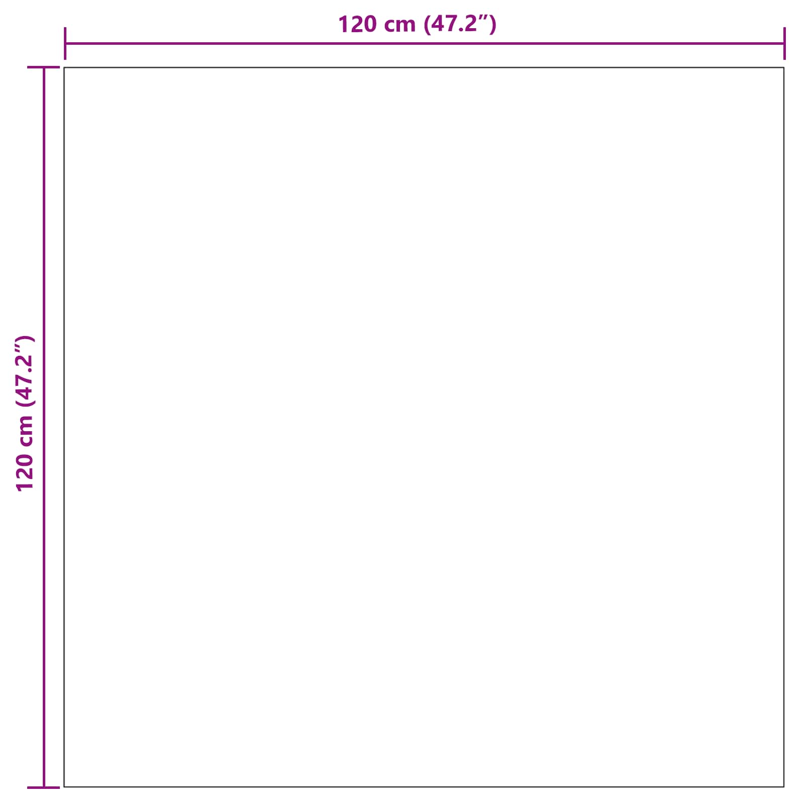 Covoare de zonă Pătrat Nisipiu 120 x 120 cm - imagine 8