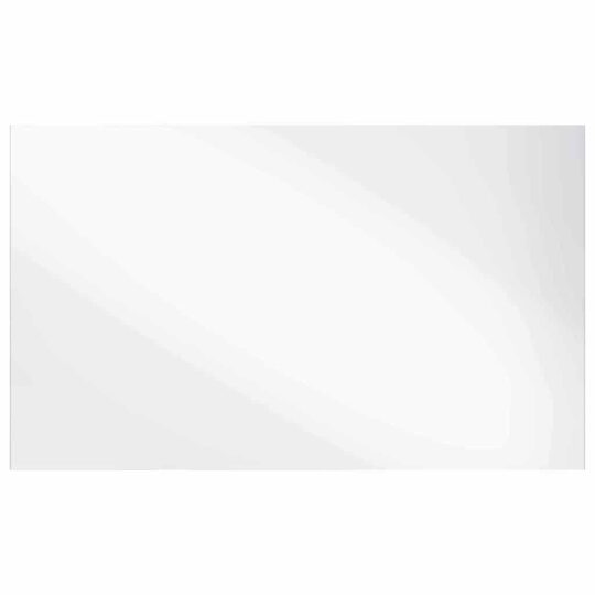 Alternative view of Ogledna de perete 100 x 60 cm sticlă securizată