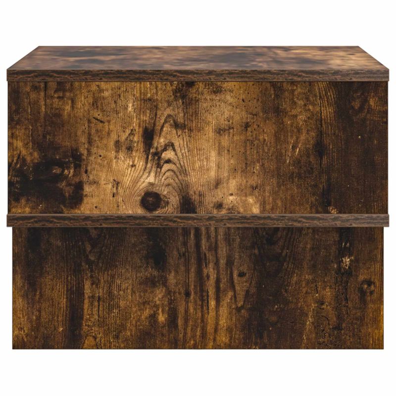 Masă de cafea Stejar fumuriu 48 x 46 x 35 cm Lemn compozit - imagine 6