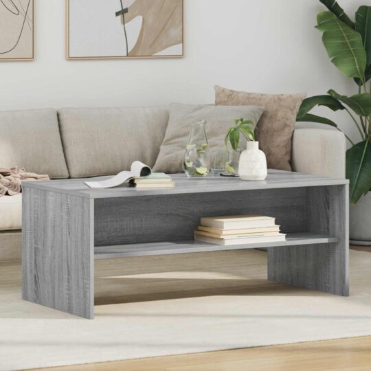 Masă de cafea Gri Sonoma 100 x 50 x 40 cm Lemn compozit