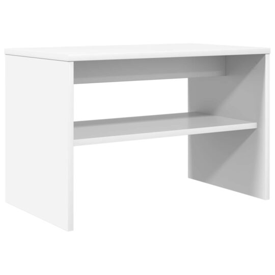 Alternative view of Cabinet TV Alb 60 x 35 x 40 cm Lemn compozit