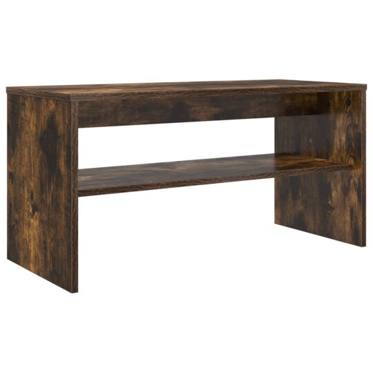 Alternative view of Cabinet TV Stejar fumuriu 80 x 35 x 40 cm Lemn compozit