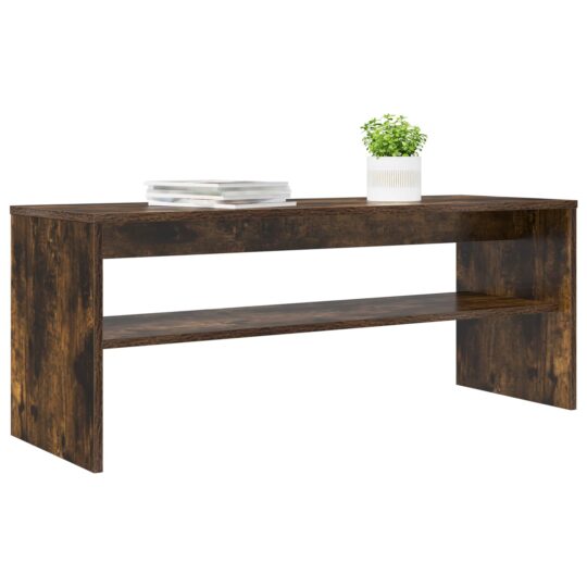 8000312 3 Cabinet TV Stejar fumuriu 100 x 35 x 40 cm Lemn compozit 8000312 3