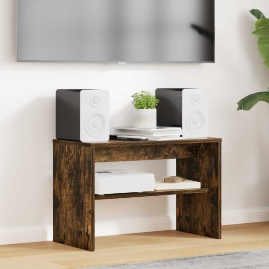 Cabinet TV Stejar fumuriu 60 x 30 x 40 cm Lemn compozit