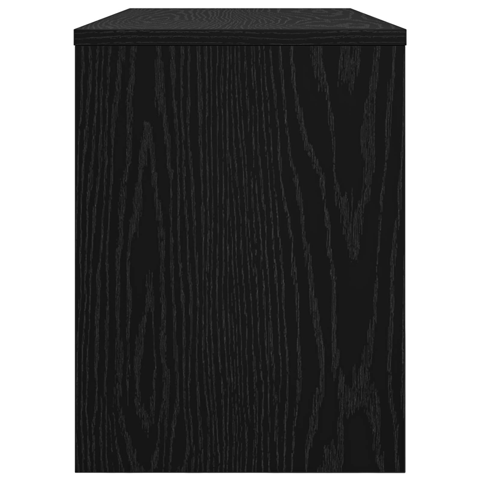 8000325 6 Cabinet TV Stejar Negru 80 x 30 x 40 cm Lemn compozit Cabinet TV Stejar Negru 80 x 30 x 40 cm Lemn compozit - imagine 6