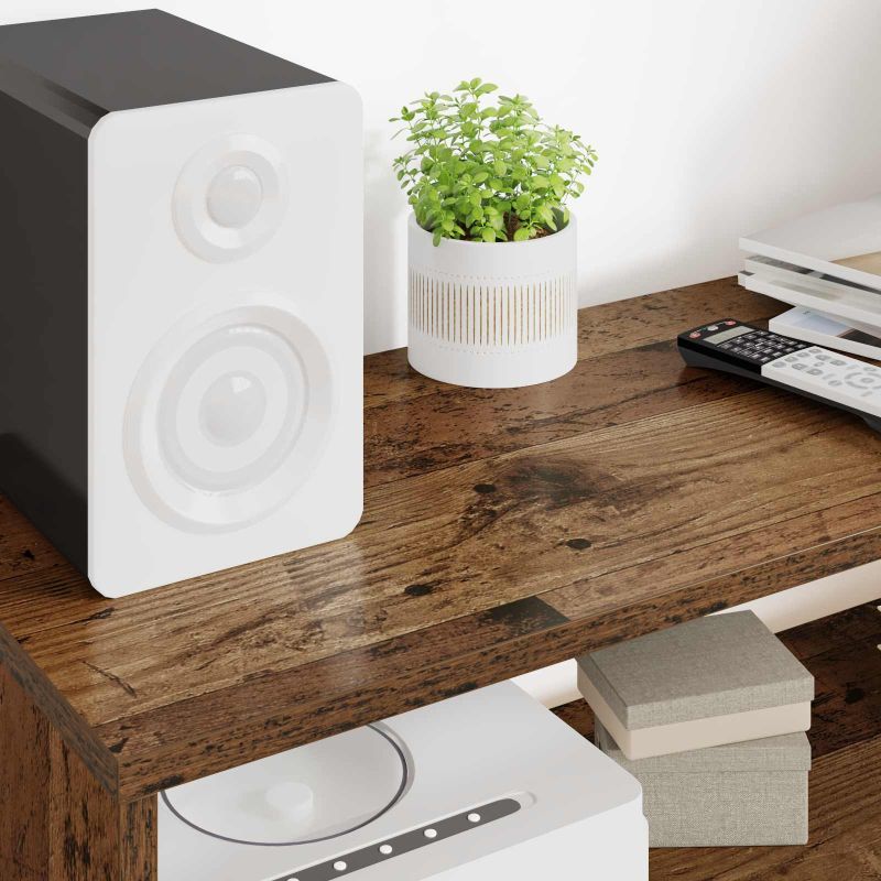 8000338 4 Cabinet TV Lemn vechi 100 x 30 x 40 cm Lemn compozit Cabinet TV Lemn vechi 100 x 30 x 40 cm Lemn compozit - imagine 4