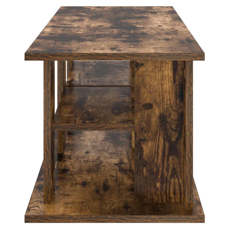 8000400 6 Suport pentru TV Stejar fumuriu 96 x 35 x 33,5 cm Suport pentru TV Stejar fumuriu 96 x 35 x 33,5 cm - imagine 6