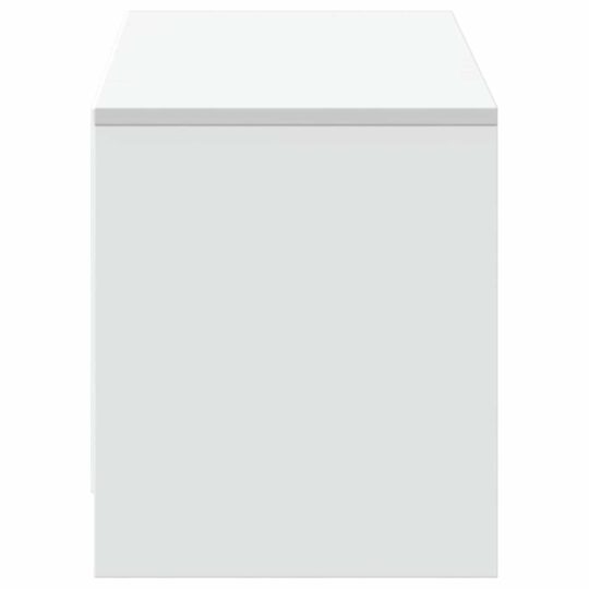 8006553 6 Cabinet TV cu led cu sertar Alb 140 x 34 x 40 cm Lemn compozit 8006553 6