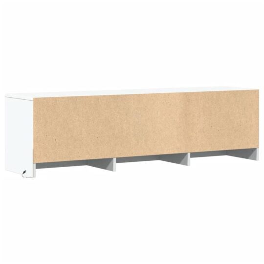 8006553 7 Cabinet TV cu led cu sertar Alb 140 x 34 x 40 cm Lemn compozit 8006553 7