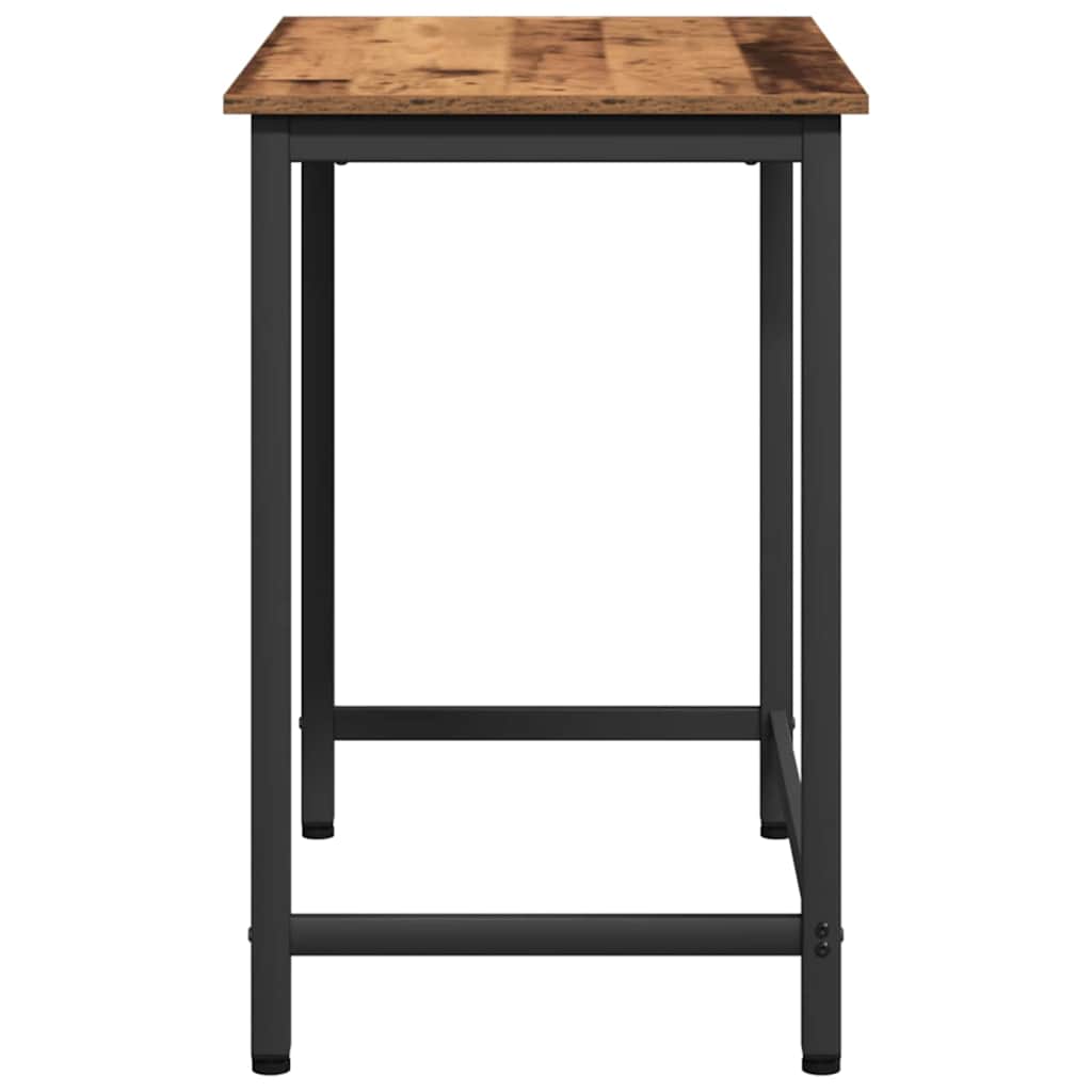 masă Lemn vechi 100 x 50 x 76,5 cm Lemn ingineresc și oțel - imagine 6