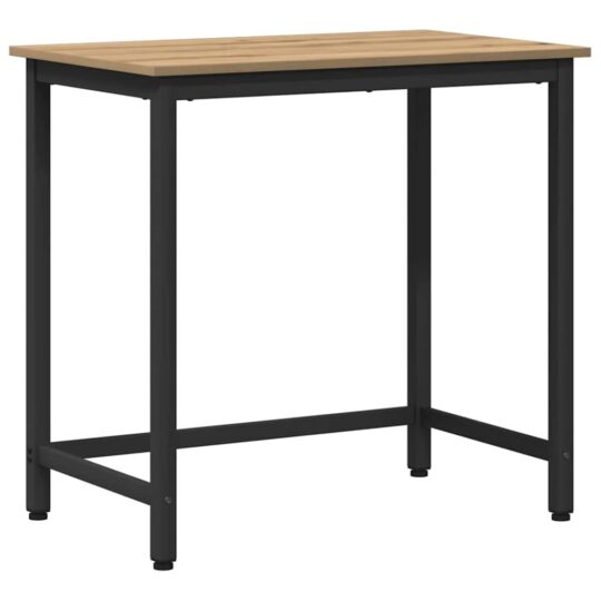 Alternative view of masă cu roata Stejar Artizanal 100 x 50 x 76,5 cm