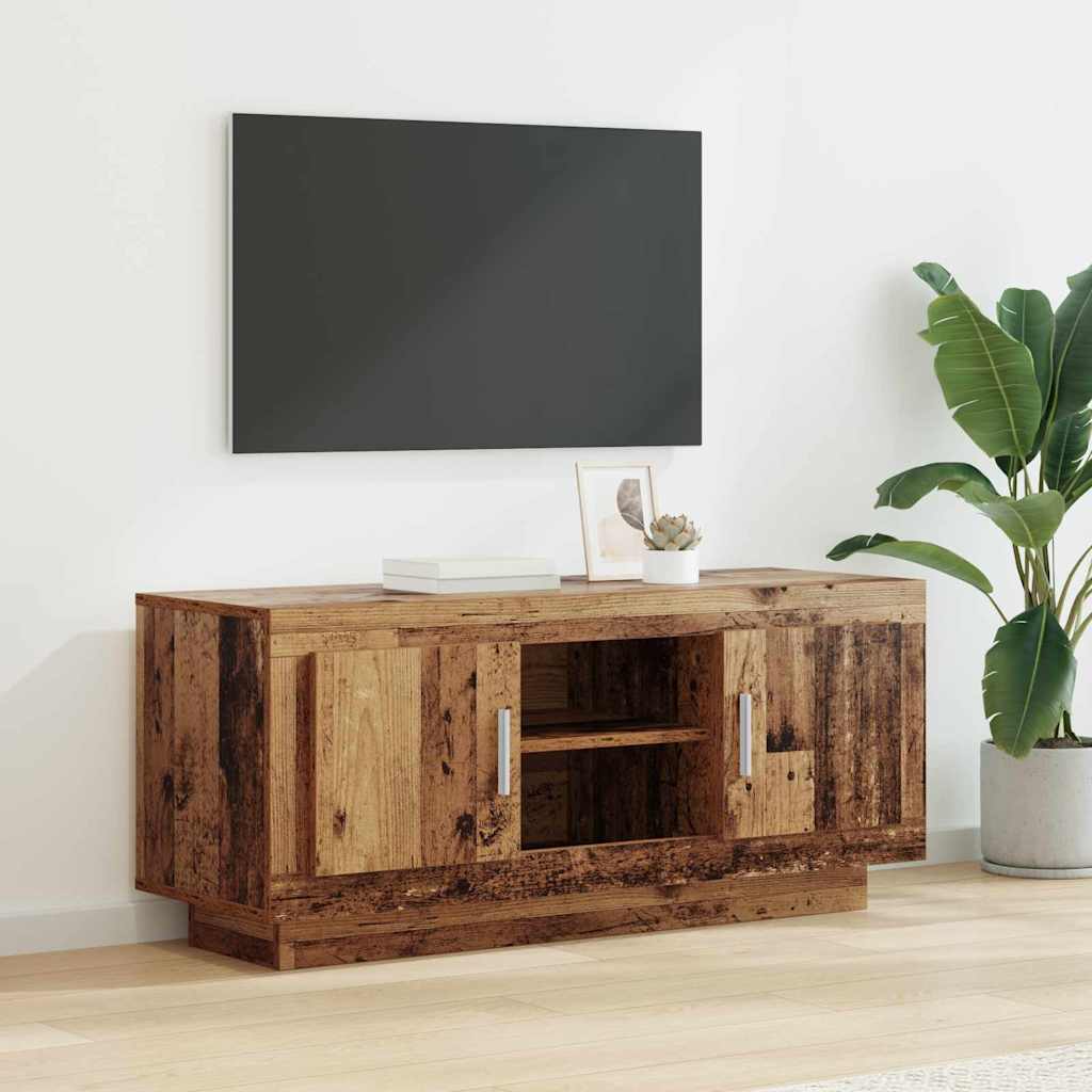 880531 1 Cabinet TV Lemn Vechi 102 x 35 x 45 cm Lemn compozit Cabinet TV Lemn Vechi 102 x 35 x 45 cm Lemn compozit
