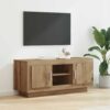 880532 1 Cabinet TV Stejar Artizanal 102 x 35 x 45 cm Lemn compozit 880532 1
