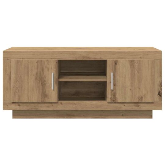 880532 6 Cabinet TV Stejar Artizanal 102 x 35 x 45 cm Lemn compozit 880532 6