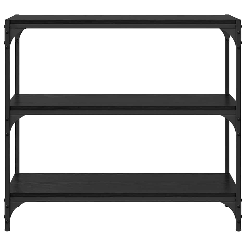 Dulap pentru cărți Stejar Negru 80 x 33 x 70,5 cm - imagine 5