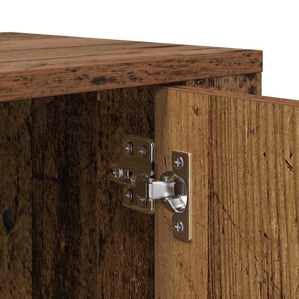 881156 9 Cabinet TV Lemn Vechi 100 x 31,5 x 35 cm Lemn compozit Cabinet TV Lemn Vechi 100 x 31,5 x 35 cm Lemn compozit - imagine 9