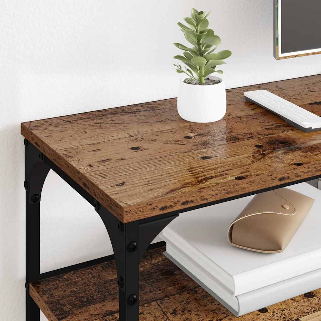 881288 4 Cabinet TV Lemn Vechi 160 x 30 x 50 cm Lemn Ingineresc și Fier Cabinet TV Lemn Vechi 160 x 30 x 50 cm Lemn Ingineresc și Fier - imagine 4