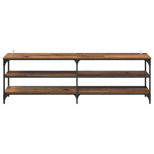 881288 6 Cabinet TV Lemn Vechi 160 x 30 x 50 cm Lemn Ingineresc și Fier 881288 6