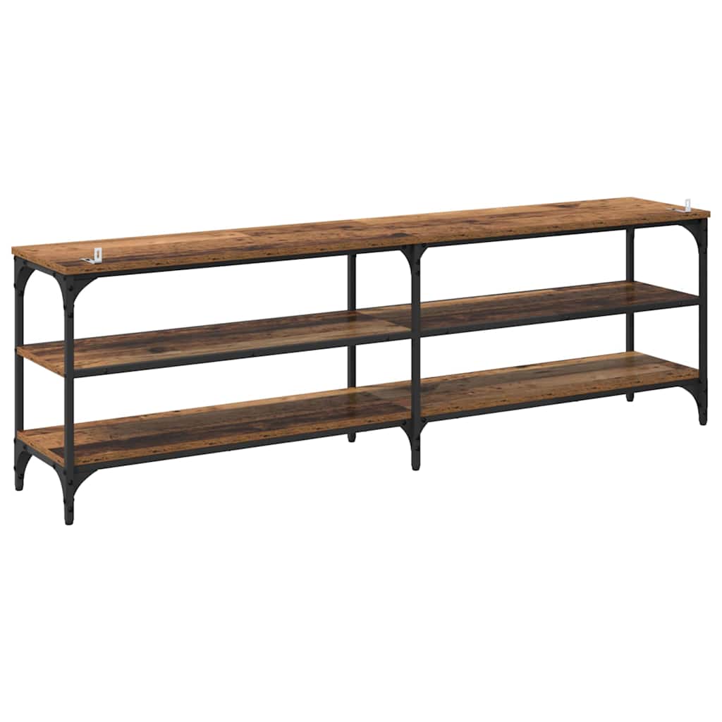 881288 9 Cabinet TV Lemn Vechi 160 x 30 x 50 cm Lemn Ingineresc și Fier Cabinet TV Lemn Vechi 160 x 30 x 50 cm Lemn Ingineresc și Fier - imagine 9