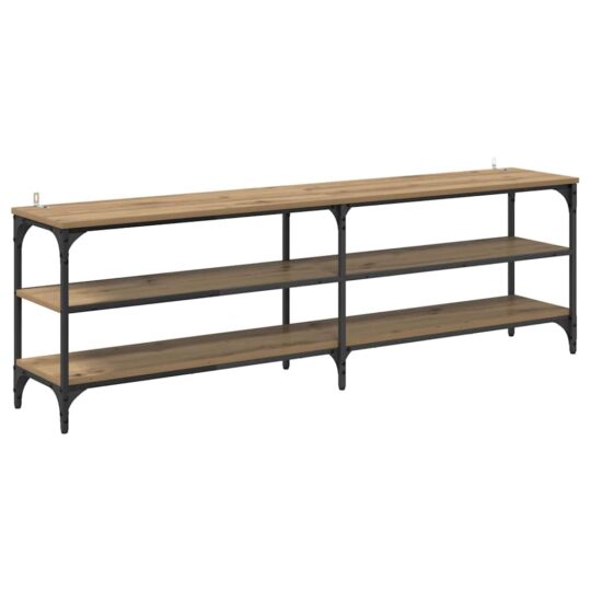 Alternative view of Cabinet TV Stejar Artizanal 160 x 30 x 50 cm