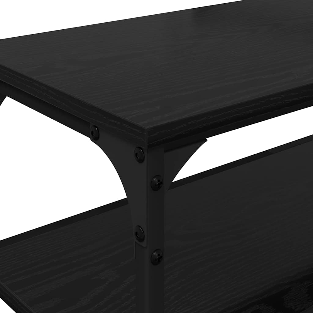 881290 11 Cabinet TV Stejar Negru 160 x 30 x 50 cm Cabinet TV Stejar Negru 160 x 30 x 50 cm - imagine 11