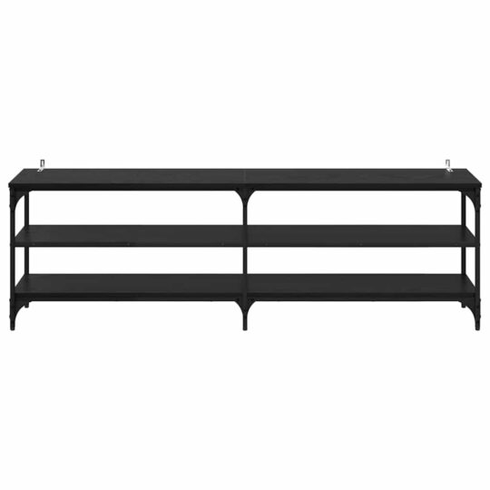 881290 5 Cabinet TV Stejar Negru 160 x 30 x 50 cm 881290 5