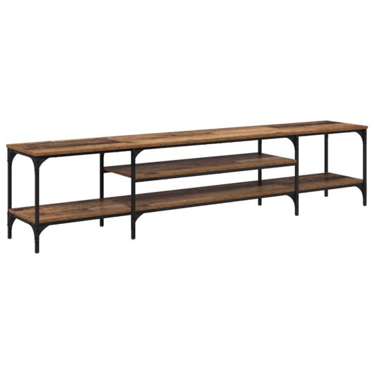 Alternative view of Cabinet TV Lemn Vechi 201 x 35 x 45 cm Lemn Ingineresc și Fier