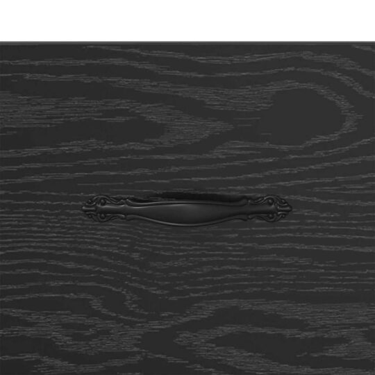 882328 9 Cabinet TV Stejar negru 150 x 36 x 30 cm Lemn compozit 882328 9